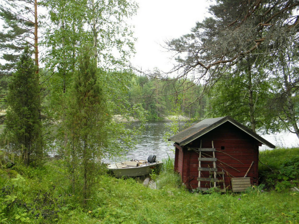 Sauna en Finlande