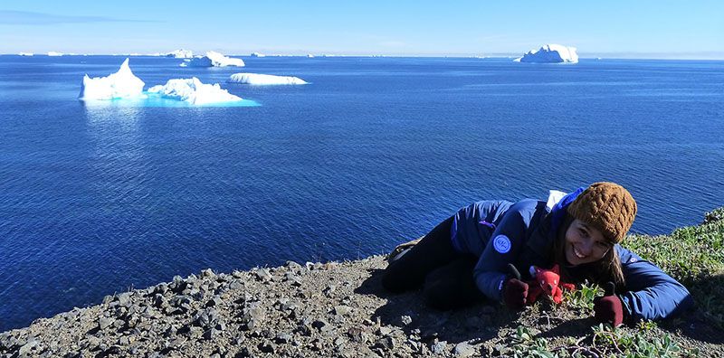 Voyage au Groenland d'Emmanuelle spécialiste 66° Nord