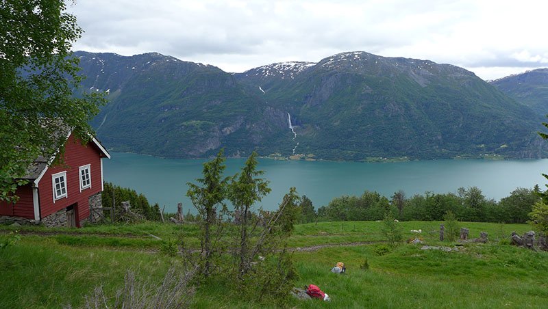 Lustrafjord Norvège