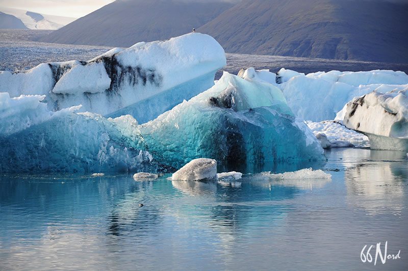 Iceberg  au Jokulsarlon, Islande ©Vidian de la Brosse