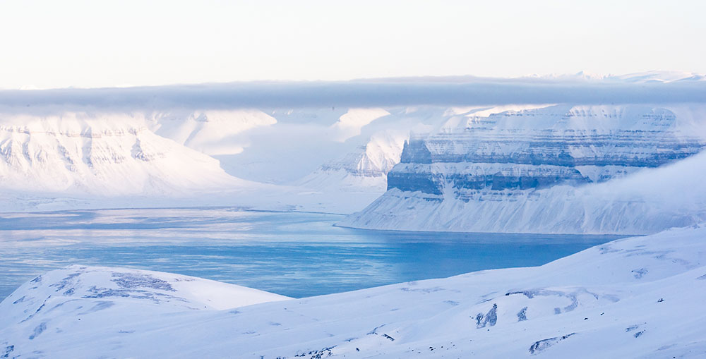 Paysage du Svalbard