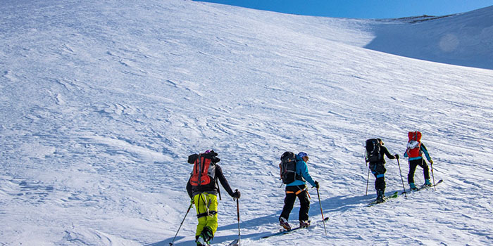 Voyage en ski de randonnée en Arctique au Svalbard