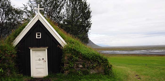 Eglise en Islande © Vidian de la Brosse