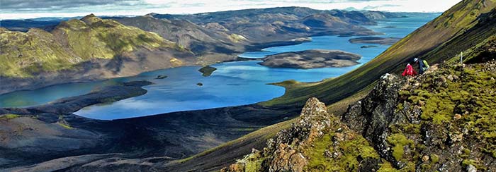 Randonnée dans les hautes terres islandaises à Langisjor © Clement Legain